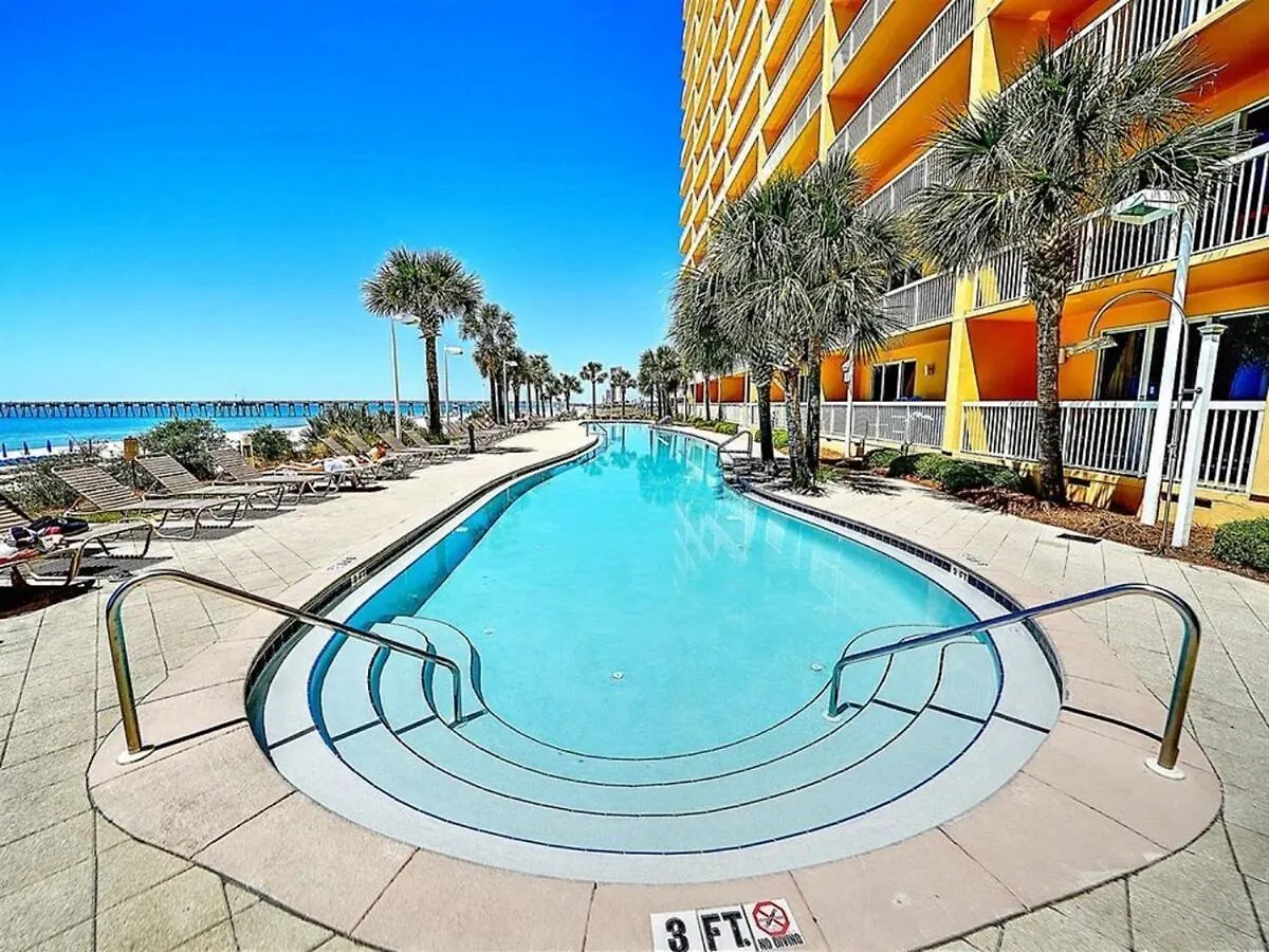 Calypso 1801W Corner Unit Incredible Wrap Around Balcony Appartement Panama City Beach